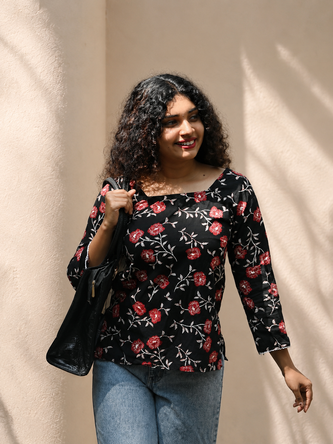 Short Kurti  Black